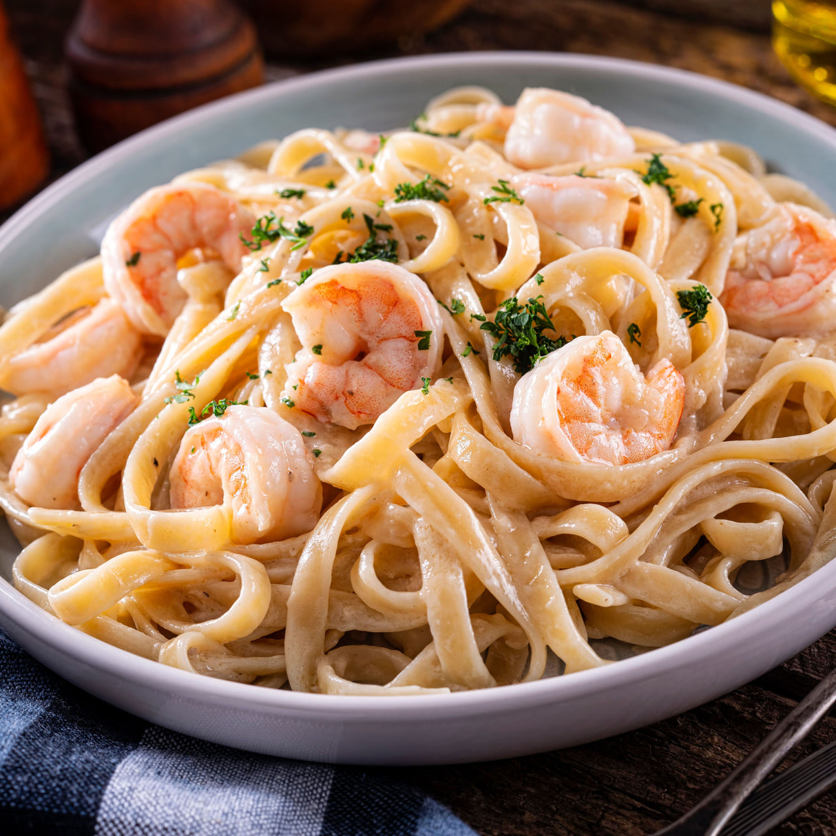 Shrimp Alfredo Pasta